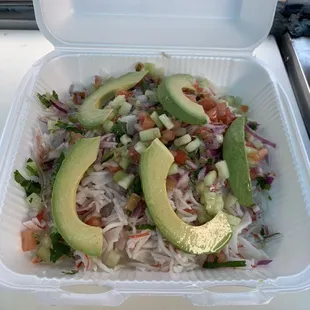Tostada de Jaiba