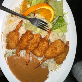 Camarones Empanizados
