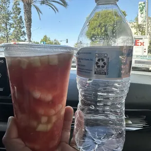 Size next to a 16oz water bottle for reference. $16 plus tax for this