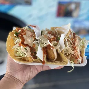 Tacos de pescado