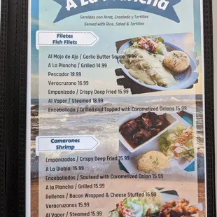 Menu 9/29/21