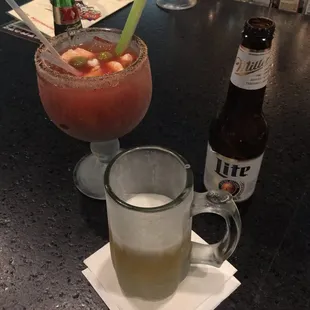 sushi and sashimi, drink