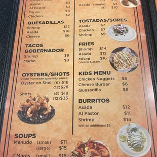 Menu- 10/14/24
