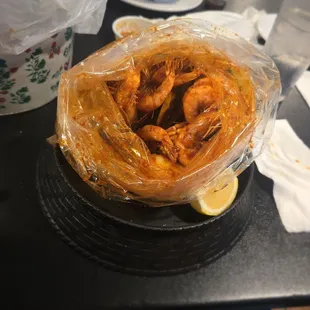 Bag#2 shrimp and mussels  was a very flavorful seafood boil. It had a very smokey and enjoyable flavor without an over powering spice $30