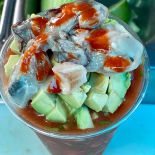 Campechana con ostiones