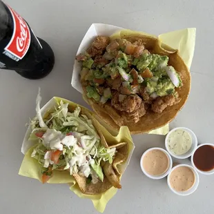 Chicharron de Pescado Tacos, Pescado Tacos