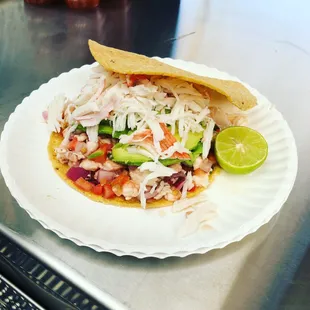 Ceviche de Can con jaiba