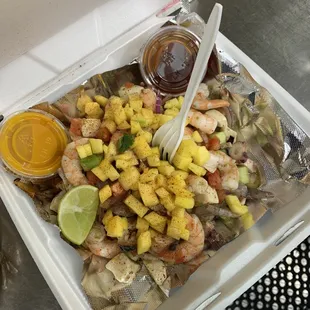 Cazuelita con mango