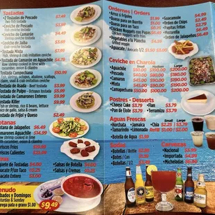 Menu part 2