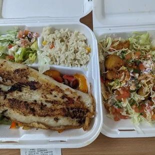 Fried Fish Plate