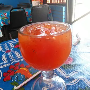 Ice cold Michelada