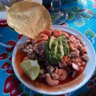 Ceviche a la Veracruzana
