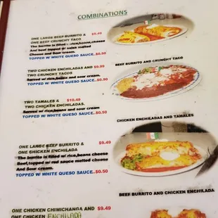 Combos to fill you up!