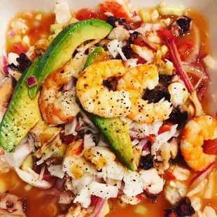 El Toro Seafood Plate