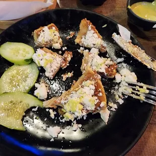 The sope, after I cut it up. Delicious
