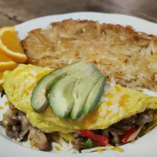 Omelet de vegetales (Breakfast veg omelette )