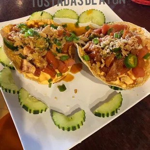 Tostada de atún