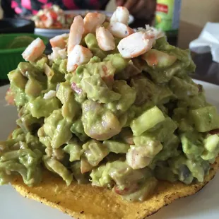 Guacamole de mariscos