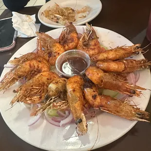 Camarones cucarachas