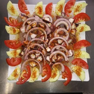 Aguachile con Pulpo