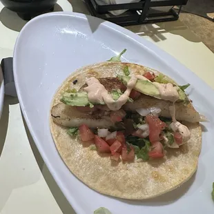 Taco de pescado
