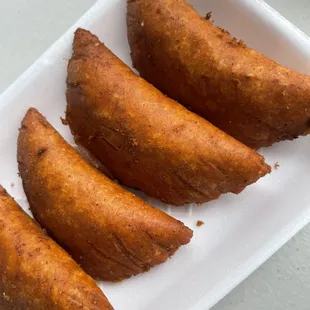 Empanadas de camarón con queso