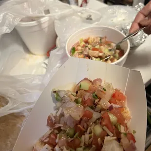Ceviche mixto