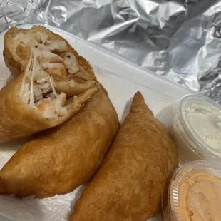 Shrimp empanadas