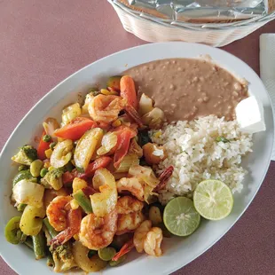 Camarones vegeteranos $17.75