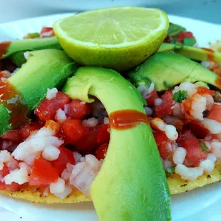 Tostadas De Camaron