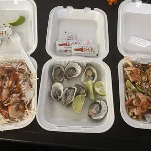 shellfish, mussels, food, oysters, oysters and mussels