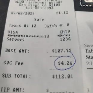 Is it necessary to have a 4% fee on credit cards? Get out of here. Carrying cash is a hassle and asking us to do it is an inconvenience.