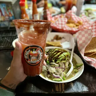 Miche y mis aguachiles!