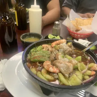 Molcajete frío vieron