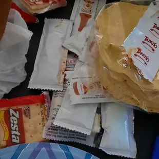 All the goodies included