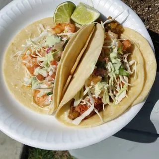 Taco de Camaron Enchilado
