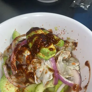 Tostada de Aguachile