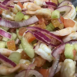 Shrimp ceviche