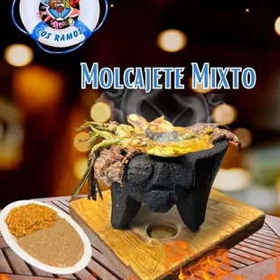 TURN UP THE HEAT THIS SUMMER WITH OUR DELICIOUS MOLCAJETE MIXTO !
