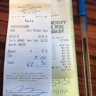 I still tip the waitress even if she did nothing about the hair in our food. ‍