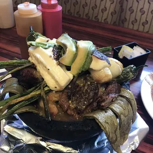 It looks delicious but don't let the looks fool you. The chorizo was yucky.