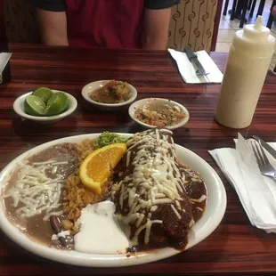 Omg! Red Chicken wet burrito xD