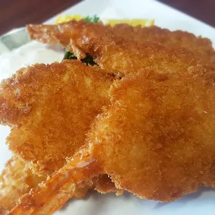 2 orders of Breaded Shrimp only $15.. Can't go wrong with that