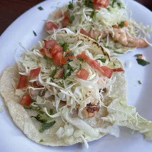 Shrimp tacos