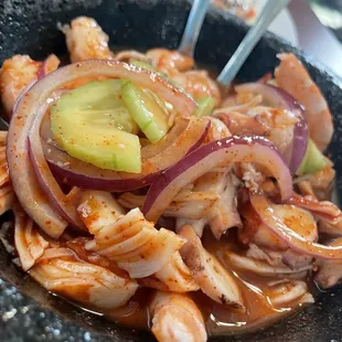 Aguachile mixto