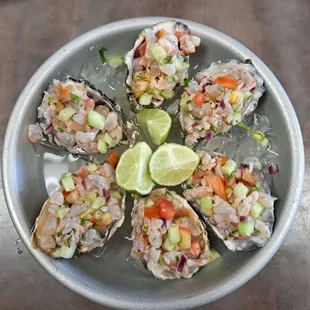 oysters and mussels, food