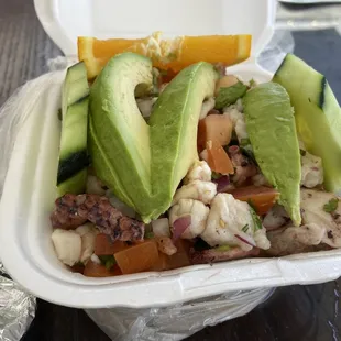 Mixed ceviche