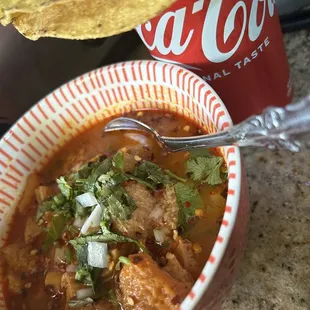 EXCELENTE MEJOR MENUDO QUE EH TENIDO. La cocinera se merece un 10.