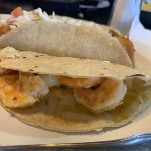 Shrimp taco