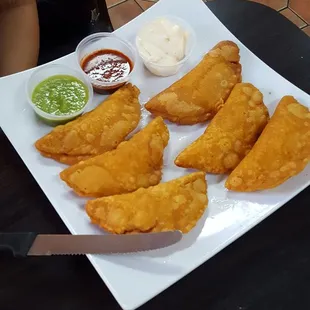 Shrimp empanadas!